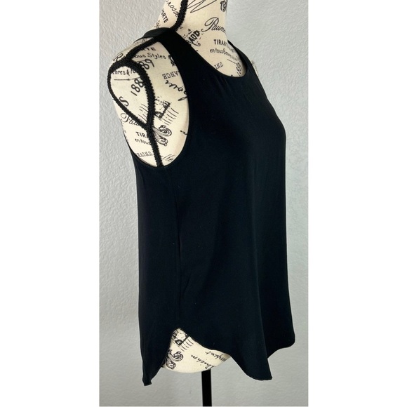 Aritzia Wilfred fabric made in Japan Black Tank Top, size XS - Picture 2 of 6